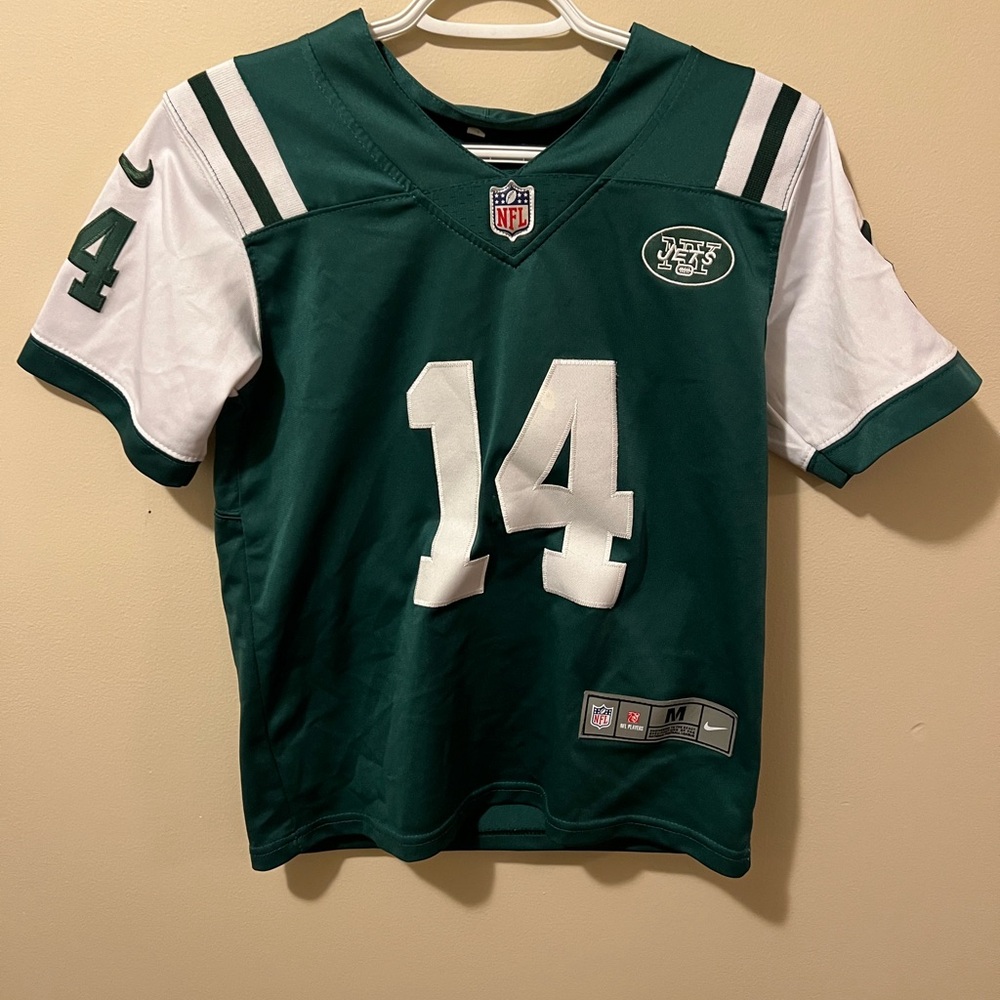 NFL Kids M Sam Darold Green and White Jersey